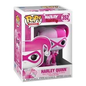 Funko Pop Harley Quinn Breast Cancer Awareness